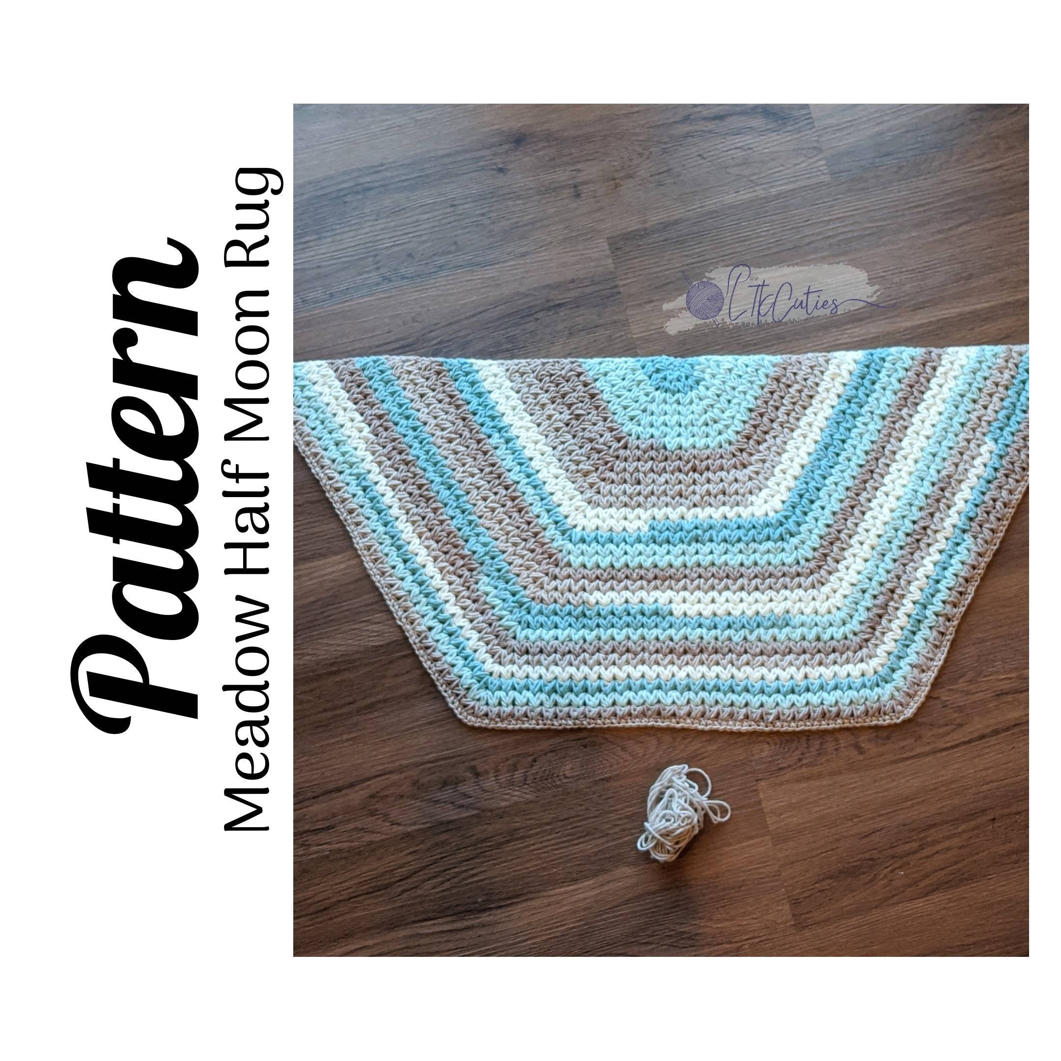 Meadow Half Moon Rug
