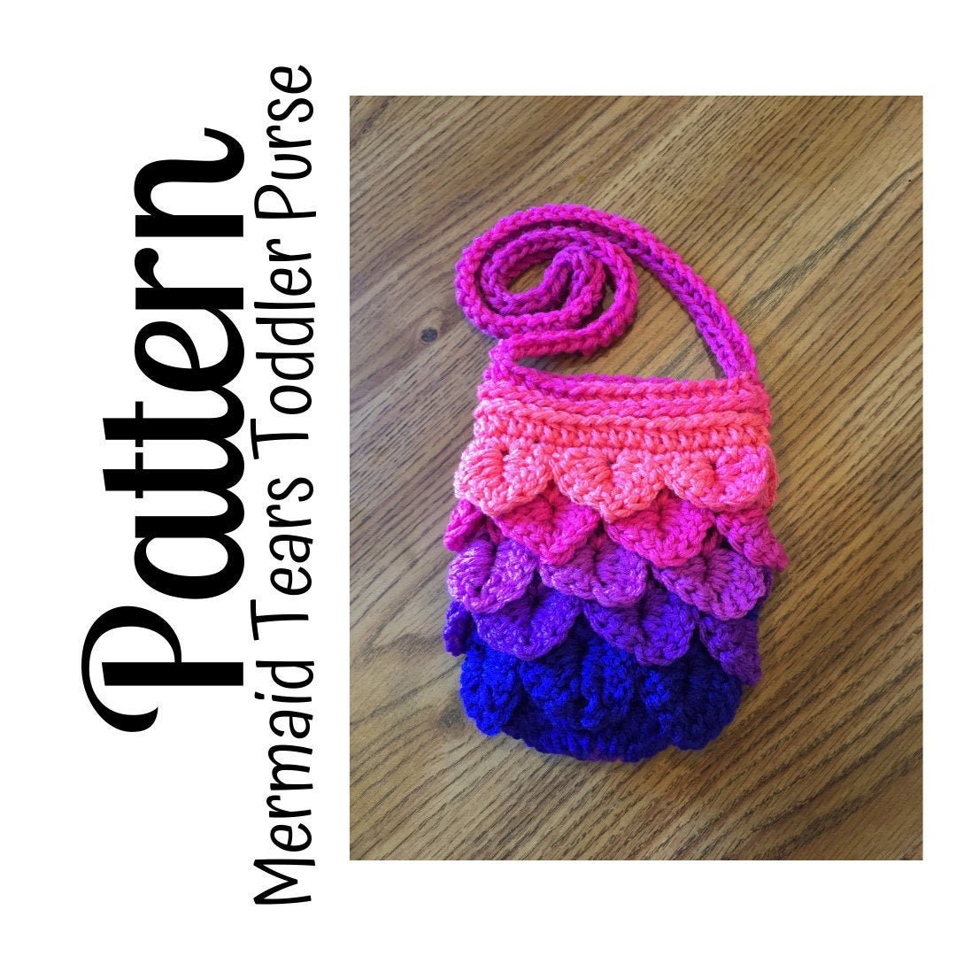 Mermaid Tears Toddler Purse