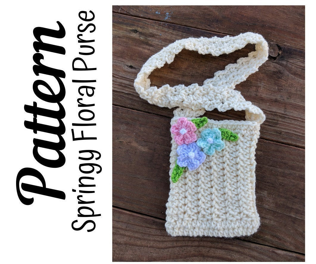 Springy Floral Toddler Purse