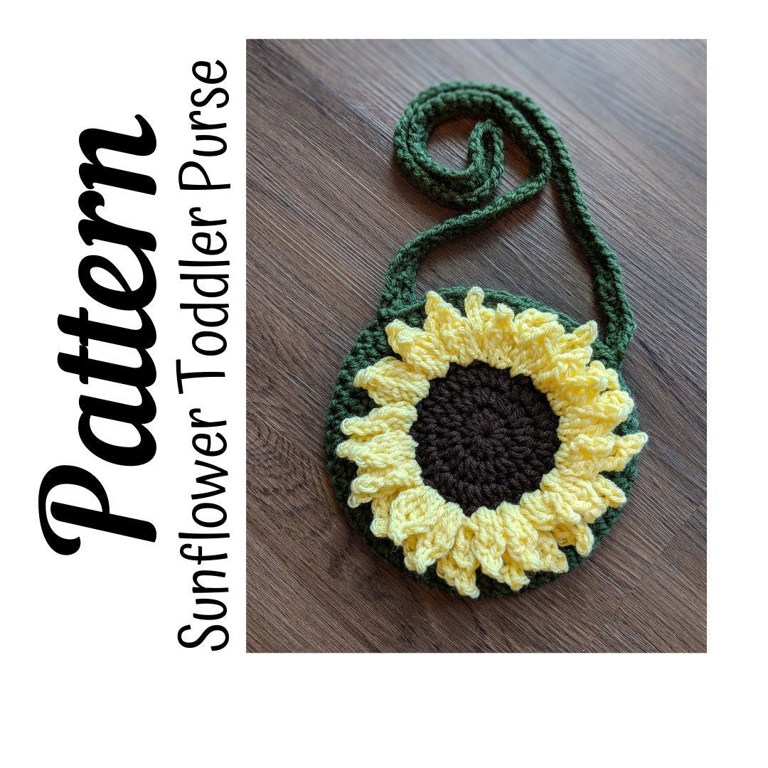 Sunflower Toddler Purse